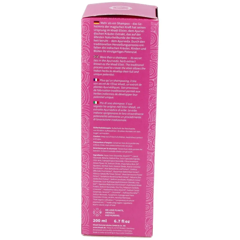 Khadi shampoo rose repair 200ml | Farmacia Barata