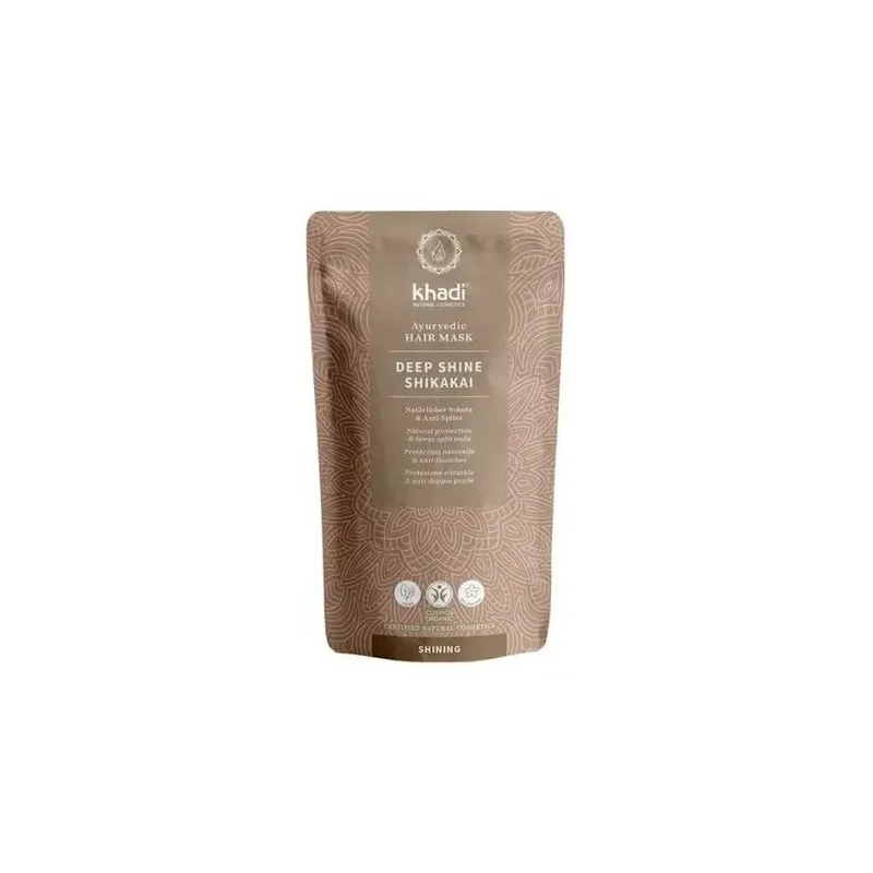 Khadi mascarilla capilar brillo profundo-shikakai en polvo sobre 50g | Farmacia Barata