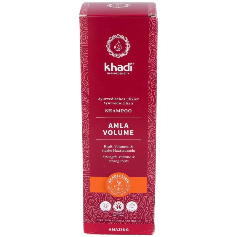 Khadi champu amla volumen 200ml | Farmacia Barata