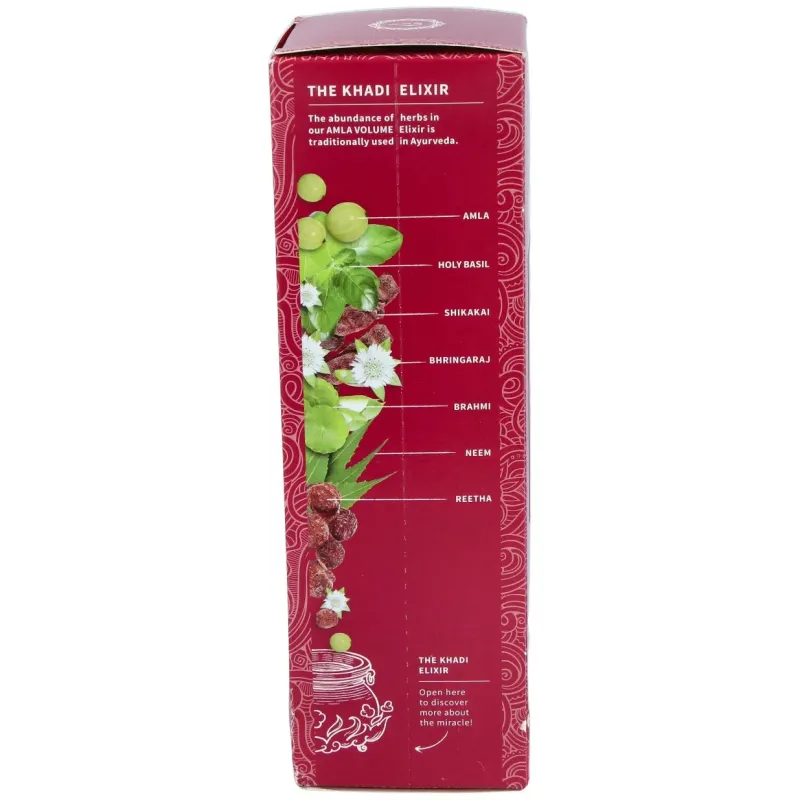 Khadi champu amla volumen 200ml | Farmacia Barata
