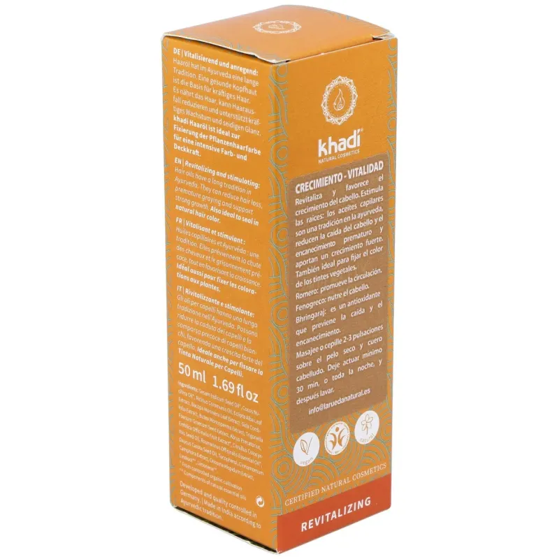 Aceite capilar vitalidad crecimiento anticaida 50m | Farmacia Barata