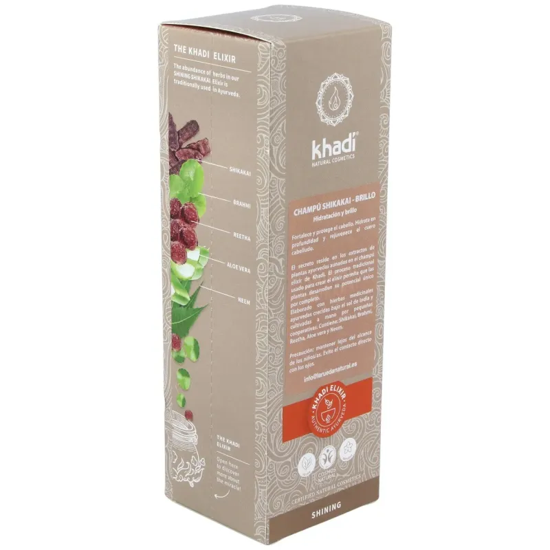 Champu shikakai-brillo 200ml. | Farmacia Barata