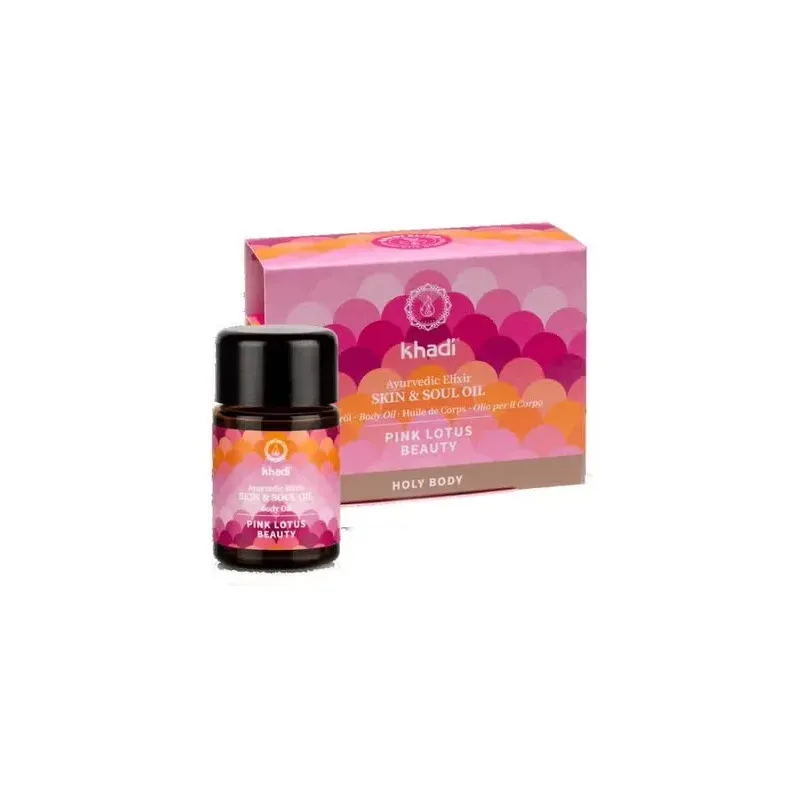Khadi aceite elixir ayurveda loto rosado equilibrio 10ml | Farmacia Barata Khadi aceite elixir ayurveda loto rosado equilibrio 10ml | Farmacia Barata