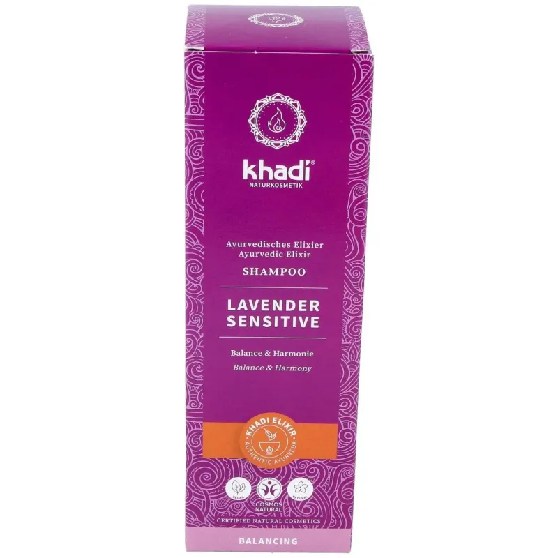 Khadi champú de lavanda para cabellos delicados 200ml | Farmacia Barata Khadi champú de lavanda para cabellos delicados 200ml | Farmacia Barata