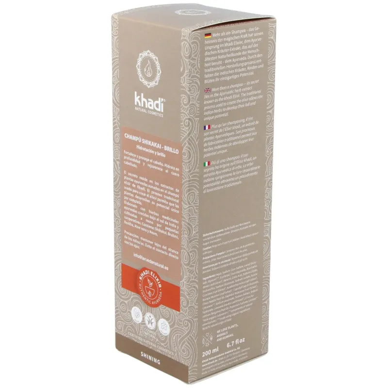 Champu shikakai-brillo 200ml. | Farmacia Barata
