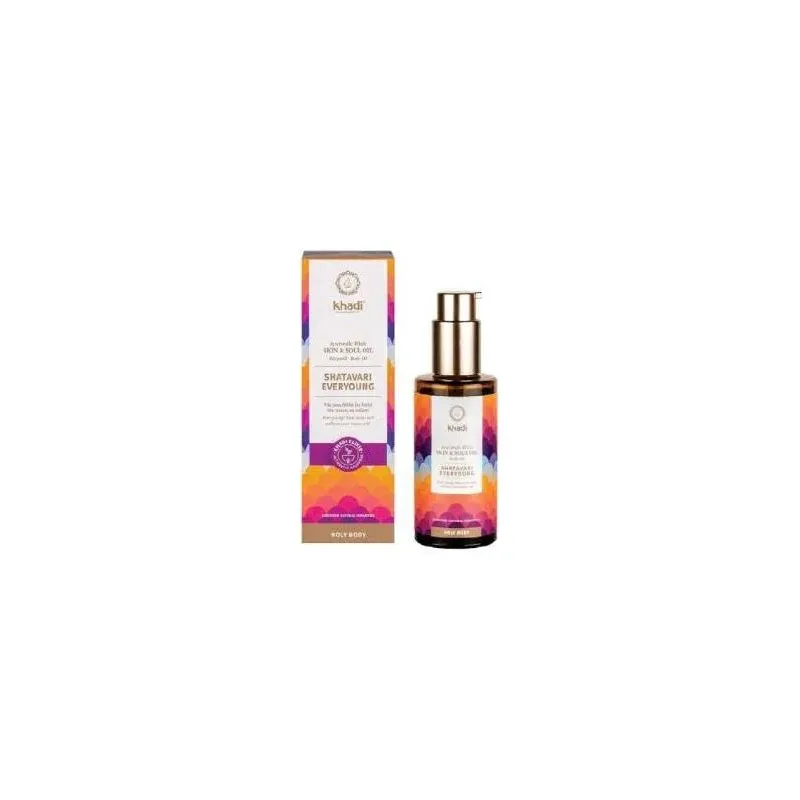 Khadi aceite elixir ayurveda anti edad shatavari 100ml | Farmacia Barata