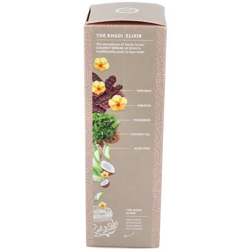 Khadi acondicionador coco shikakai 200ml | Farmacia Barata Khadi acondicionador coco shikakai 200ml | Farmacia Barata