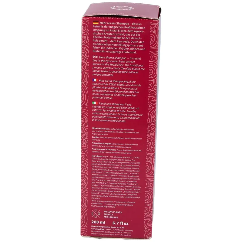 Khadi champu amla volumen 200ml | Farmacia Barata
