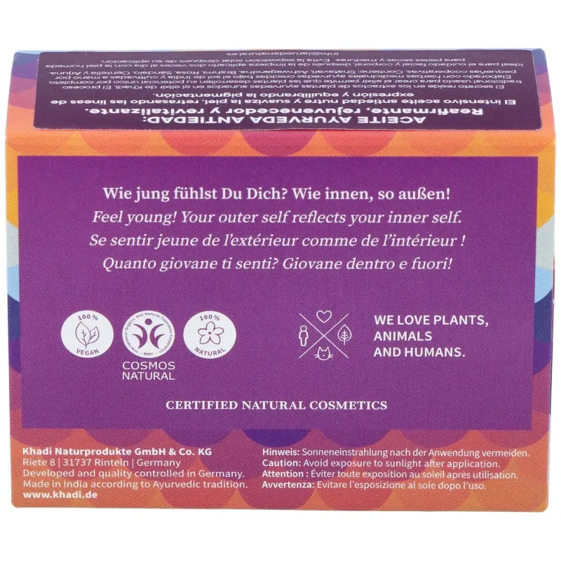 Aceite elixir ayurveda shatavari antiedad 10ml. | Farmacia Barata