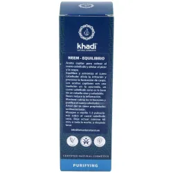 Aceite capilar neem equilibra cuero cabelludo 50ml | Farmacia Barata