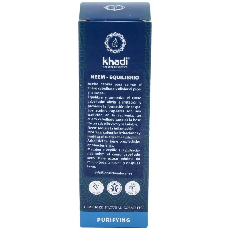 Aceite capilar neem equilibra cuero cabelludo 50ml | Farmacia Barata