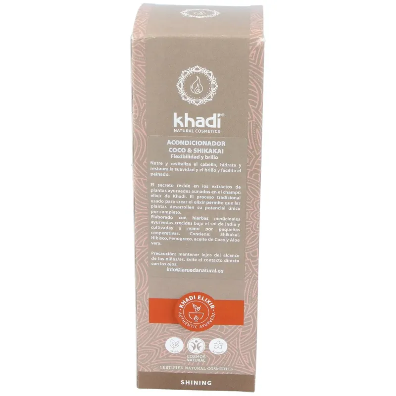 Khadi acondicionador coco shikakai 200ml | Farmacia Barata Khadi acondicionador coco shikakai 200ml | Farmacia Barata