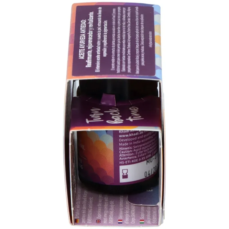 Aceite elixir ayurveda shatavari antiedad 10ml. | Farmacia Barata