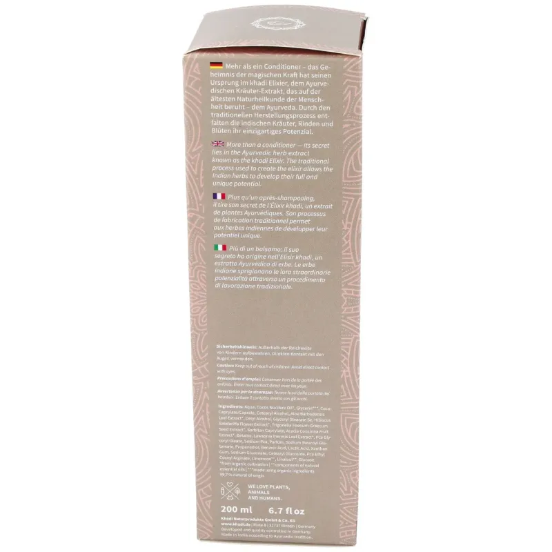 Khadi acondicionador coco shikakai 200ml | Farmacia Barata Khadi acondicionador coco shikakai 200ml | Farmacia Barata