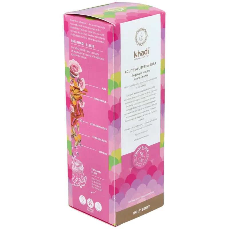 Aceite elixir ayurveda rosa regenerante 100ml. | Farmacia Barata Aceite elixir ayurveda rosa regenerante 100ml. | Farmacia Barata