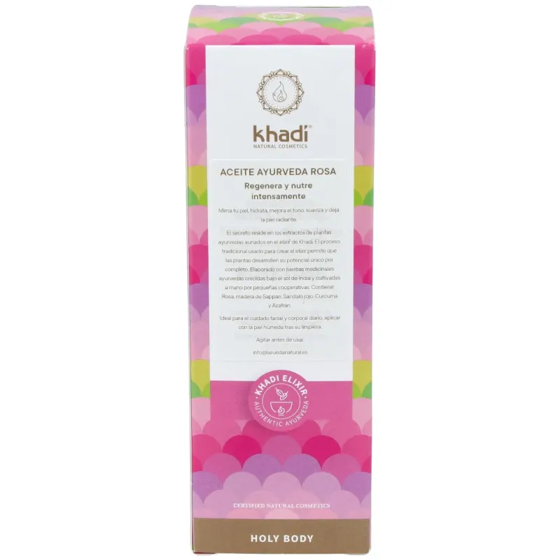 Aceite elixir ayurveda rosa regenerante 100ml. | Farmacia Barata Aceite elixir ayurveda rosa regenerante 100ml. | Farmacia Barata