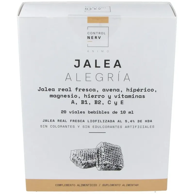Normonerv jalea real alegría herbora 20 viales | Farmacia Barata Normonerv jalea real alegría herbora 20 viales | Farmacia Barata