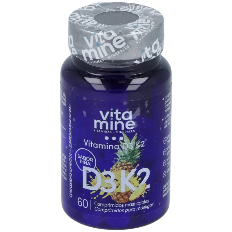 Vitamine vitamina d3 + k2 60comp. mast. | Farmacia Barata