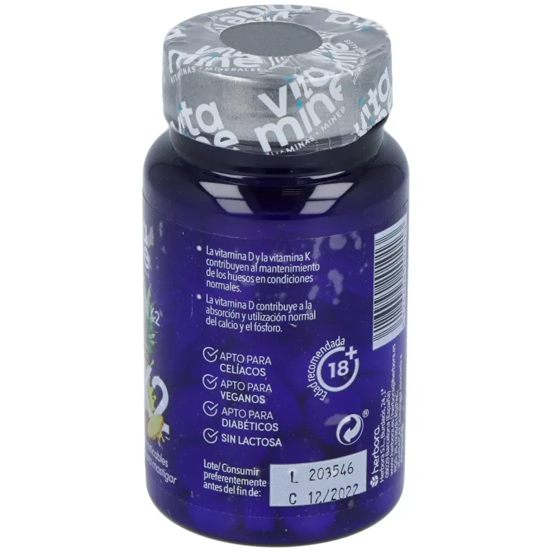 Vitamine vitamina d3 + k2 60comp. mast. | Farmacia Barata