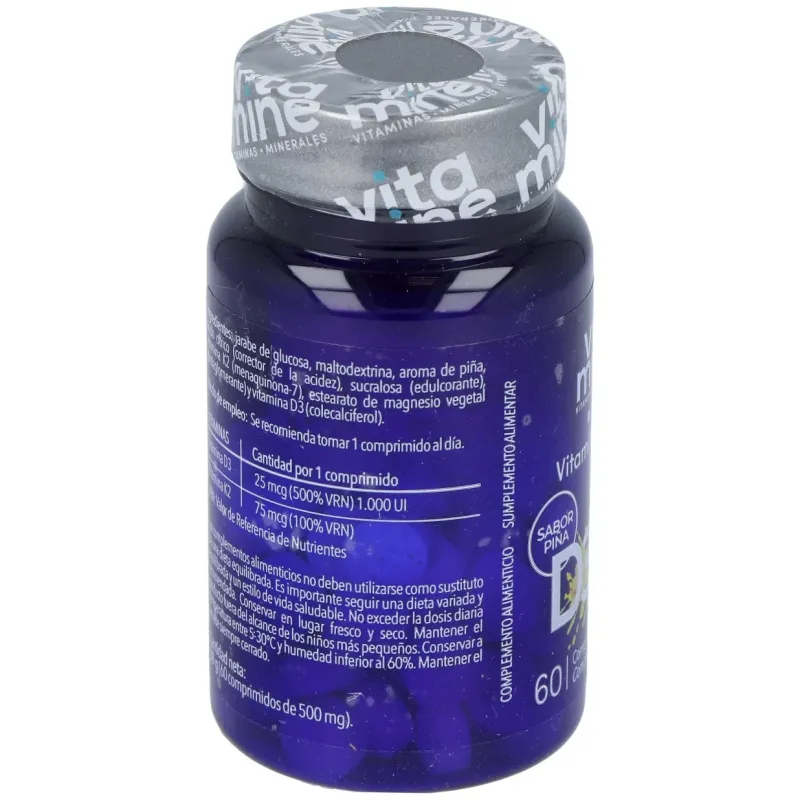 Vitamine vitamina d3 + k2 60comp. mast. | Farmacia Barata