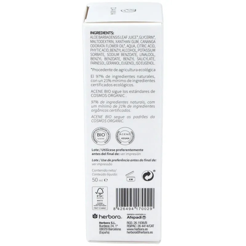 Herbora dama gel hidratante lubricante bio 50ml | Farmacia Barata Herbora dama gel hidratante lubricante bio 50ml | Farmacia Barata