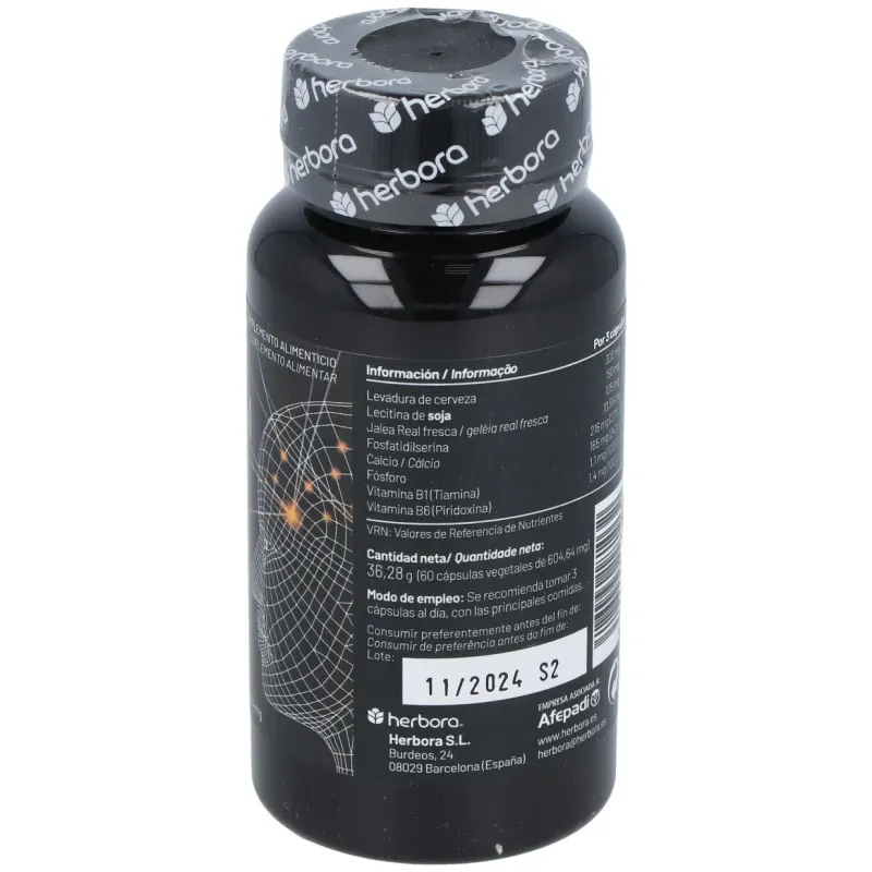 Herbora fosfomen neuromem premium 60caps | Farmacia Barata