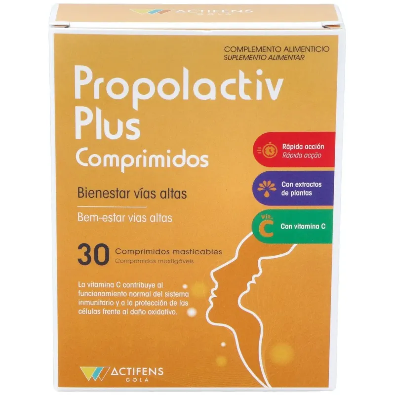 Actifens propolactiv plus 30comp. | Farmacia Barata