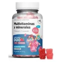 Senda kids multivitaminas y minerales 60gummies.