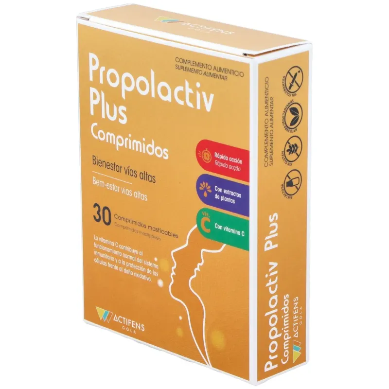 Actifens propolactiv plus 30comp. | Farmacia Barata