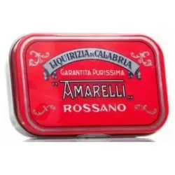 Amarelli rossa spezatina regaliz rozos 12udx40gr.