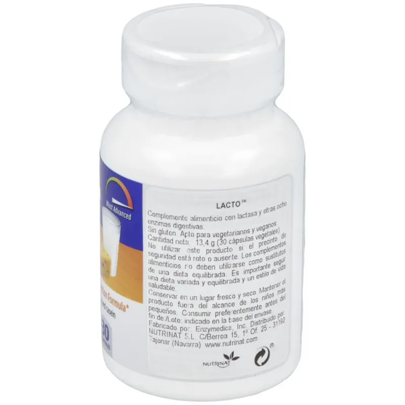 Lacto 30cap.veg. | Farmacia Barata