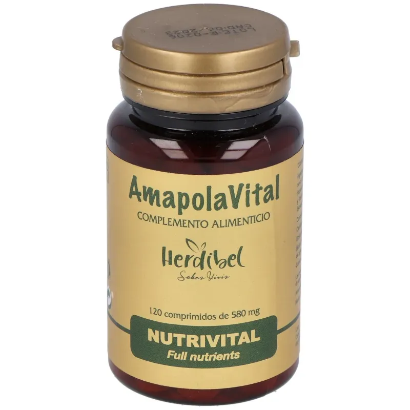 Herdibel amapola vital 120comp | Farmacia Barata Herdibel amapola vital 120comp | Farmacia Barata