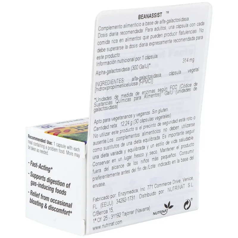 Beanassist 30cap.veg. | Farmacia Barata