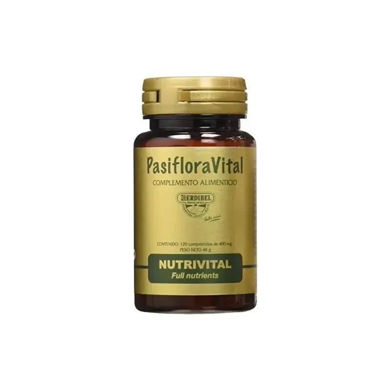 Herdibel pasiflora vital 120comp | Farmacia Barata