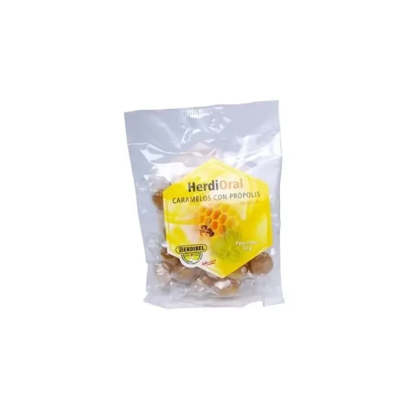 Herdibel herdioral caramelos con propolis 50g | Farmacia Barata