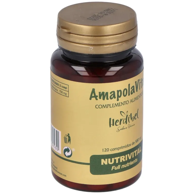 Herdibel amapola vital 120comp | Farmacia Barata Herdibel amapola vital 120comp | Farmacia Barata