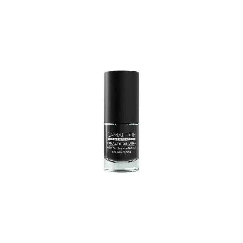 Camaleon esmalte de uñas color negro 6ml | Farmacia Barata