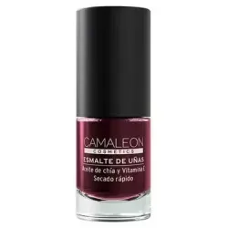 Camaleon esmalte de uñas color borgoña 6ml