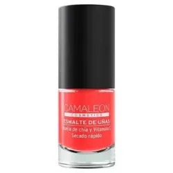 Camaleon esmalte de uñas color coral 6ml