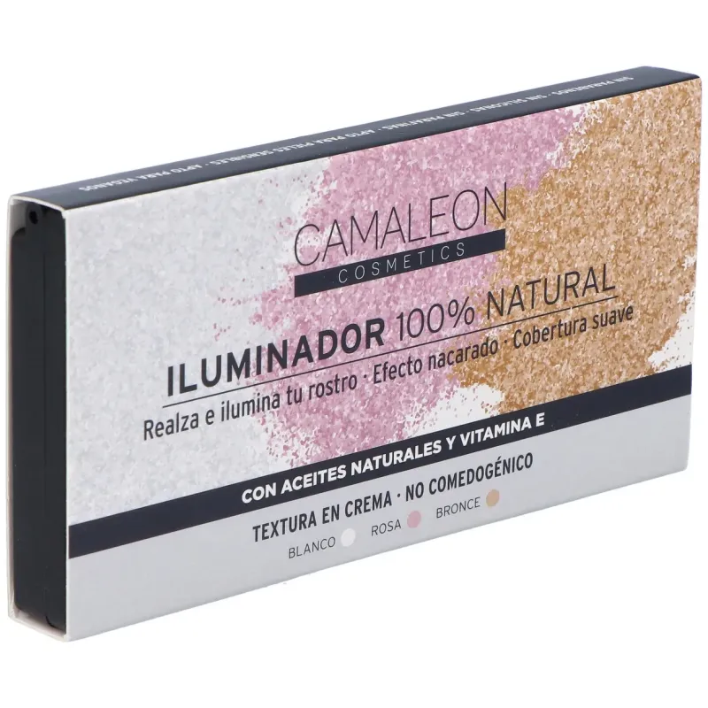 Camaleon iluminador 100% natural crema paleta 3 colores | Farmacia Barata Camaleon iluminador 100% natural crema paleta 3 colores | Farmacia Barata