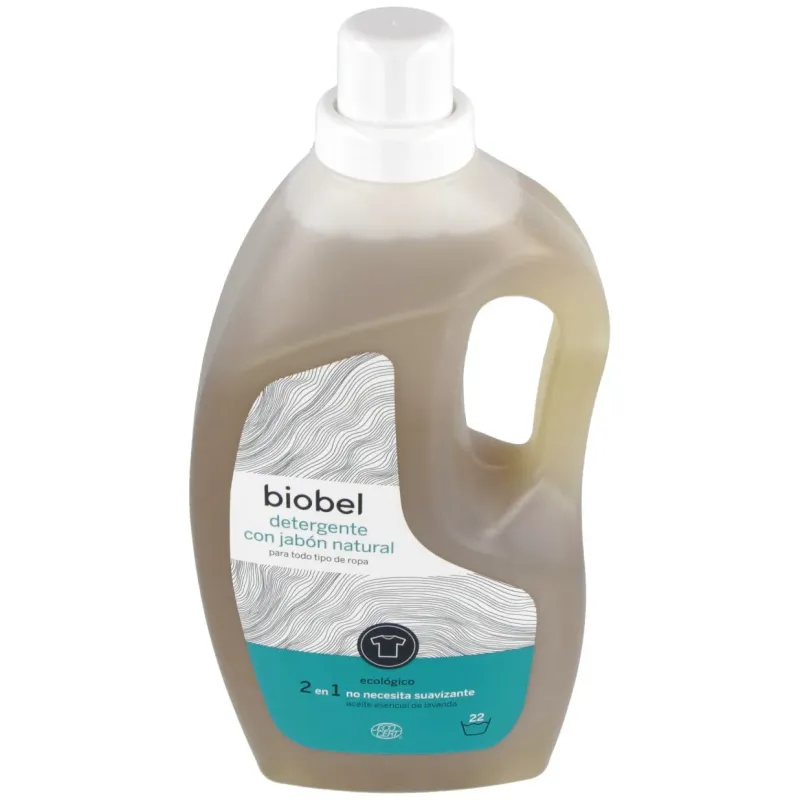 Detergente con jabon natural ropa ecologico 1,5l. | Farmacia Barata