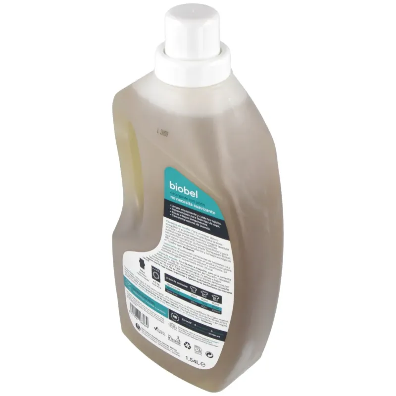 Detergente con jabon natural ropa ecologico 1,5l. | Farmacia Barata