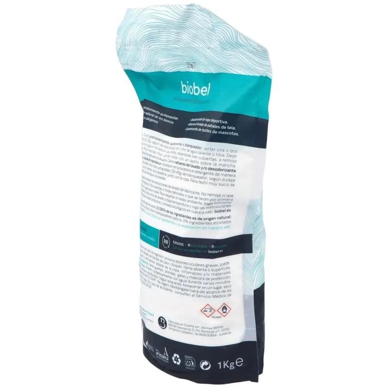 Blanqueador para ropa ecologico 1kg. | Farmacia Barata