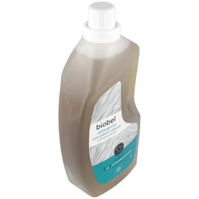 Detergente con jabon natural ropa ecologico 1,5l. | Farmacia Barata