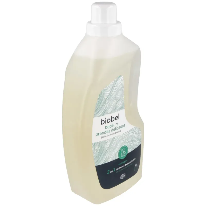 Jabon para ropa de bebe coco-aloe ecologico 1,5l. | Farmacia Barata