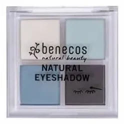 Benecos cosmeticos sombra quattro true blue 9g