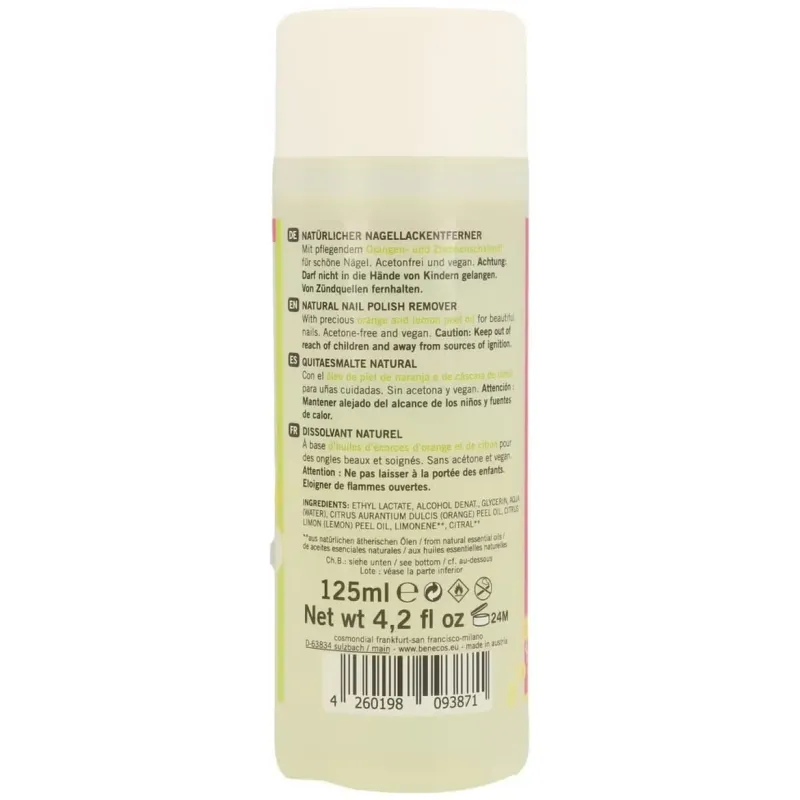 Benecos quitaesmaltes eco 100ml | Farmacia Barata