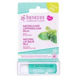 Benecos bálsamo labial vegano menta 4,8g
