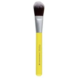 Brocha base maquillaje benecos amarillo