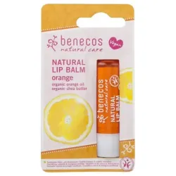 Benecos cosmeticos balsamo labial vegano naranja 48g